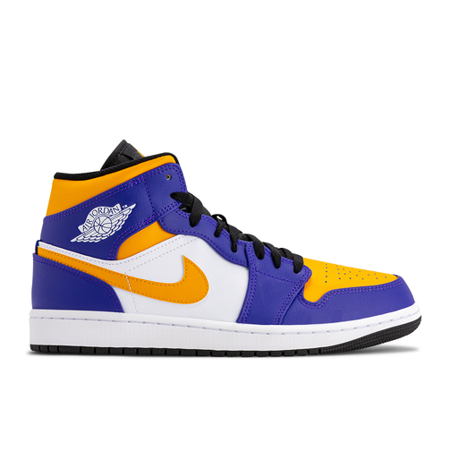 foot locker court purple jordan 1